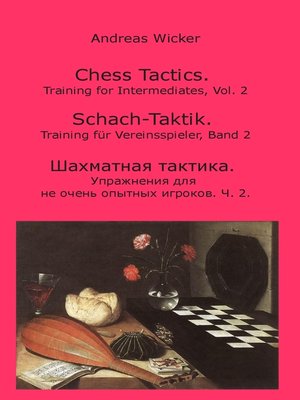 cover image of Chess Tactics, Volume 2